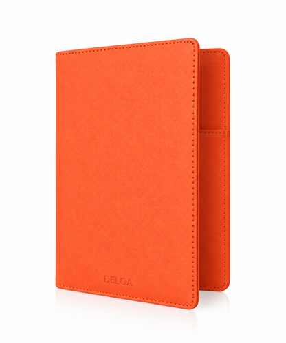 DELOA ® U-Heft Hülle │ Orange